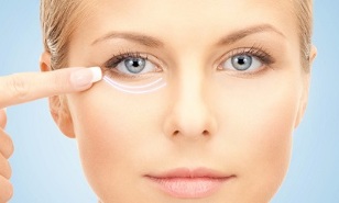 Διαδικασία για την αναζωογόνηση του δέρματος γύρω από τα μάτια